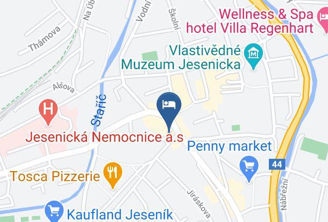 Jesenik - Hotel Praded Maps