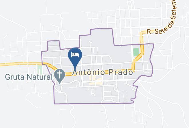 Antonio Prado - Hotel Pradense Maps