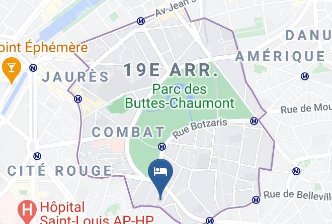 Hotel Pradier Map