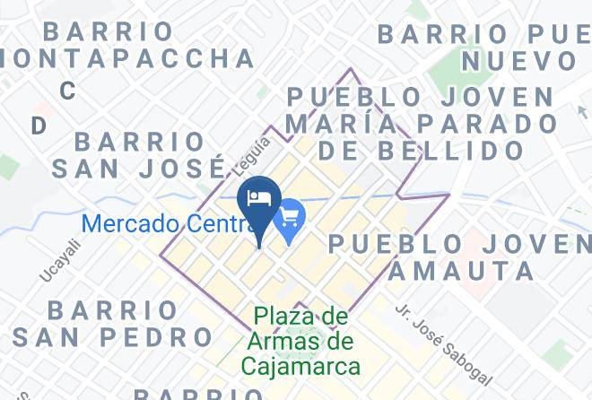 Cajamarca - Hotel Prado Maps
