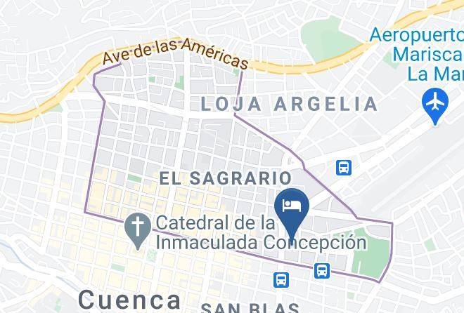 Cuenca - Hotel Prado Maps