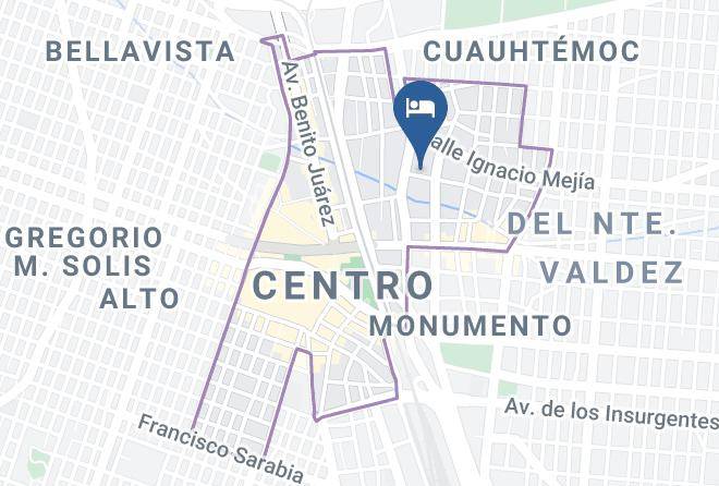 Juarez - Hotel Prado Maps