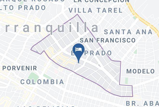 Barranquilla - Hotel Prado Real Barranquilla Maps