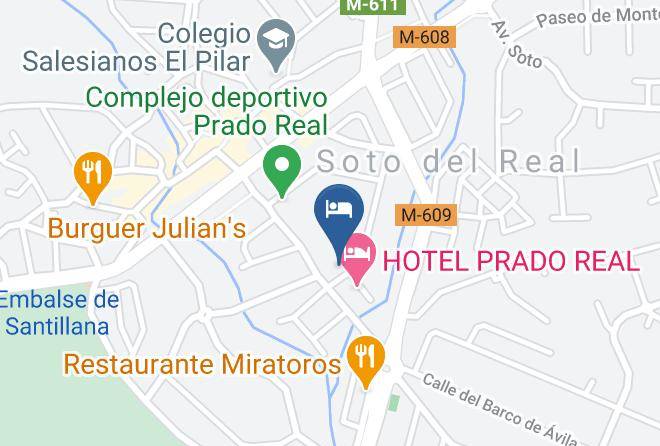 Madrid - Hotel Prado Real Maps
