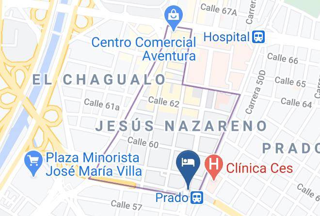 Medellin - Hotel Prado Verde Maps