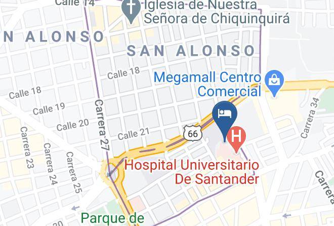 Bucaramanga - Hotel Prados Del Chicamocha Maps