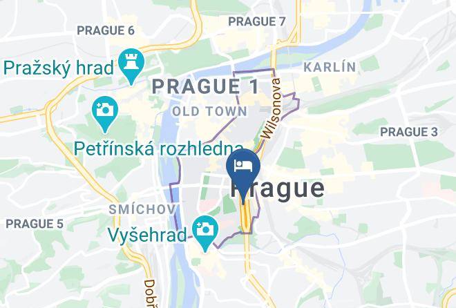 Prague - Hotel Prague Centre Plaza Maps