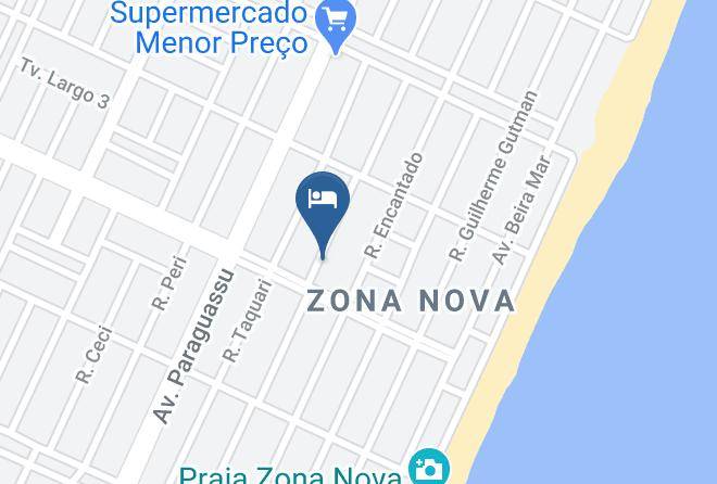 Capao Da Canoa - Hotel Praia Bonita Maps