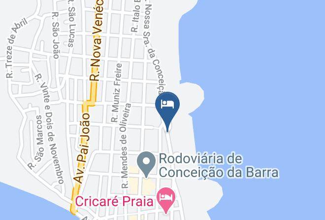 Conceicao Da Barra - Hotel Praia Da Barra Maps
