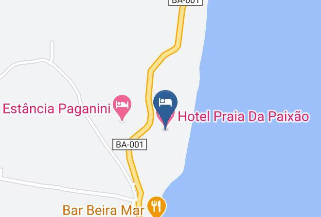 Prado - Hotel Praia Da Paixao Maps