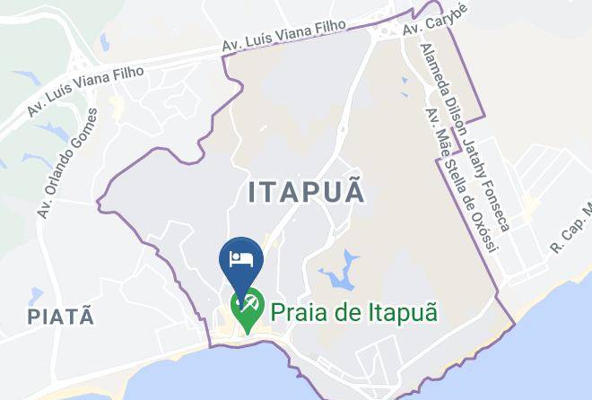 Salvador - Hotel Praia Da Sereia Maps