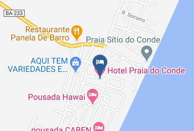 Conde - Hotel Praia Do Conde Maps