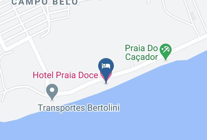 Hotel Praia Doce Map