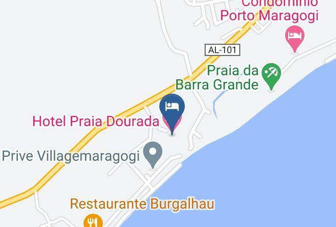 Maragoji - Hotel Praia Dourada Maps