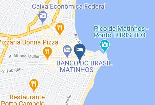 Matinhos - Hotel Praia E Sol Maps
