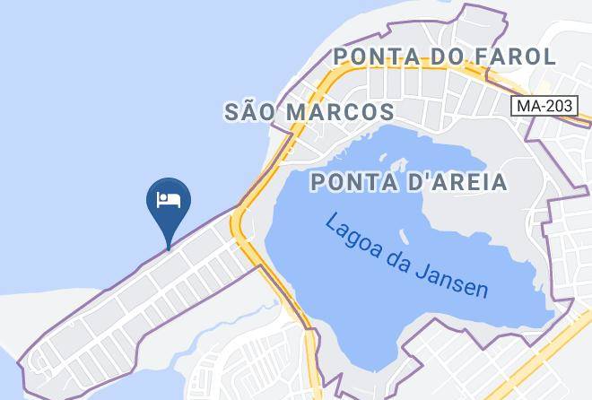 Sao Luis - Hotel Praia Mar Maps