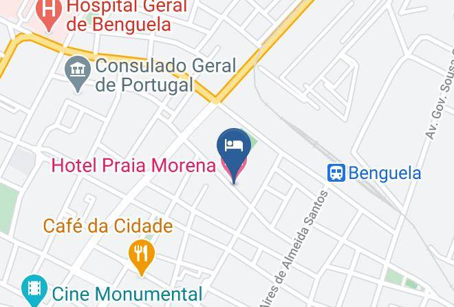 Benguela - Hotel Praia Morena Maps
