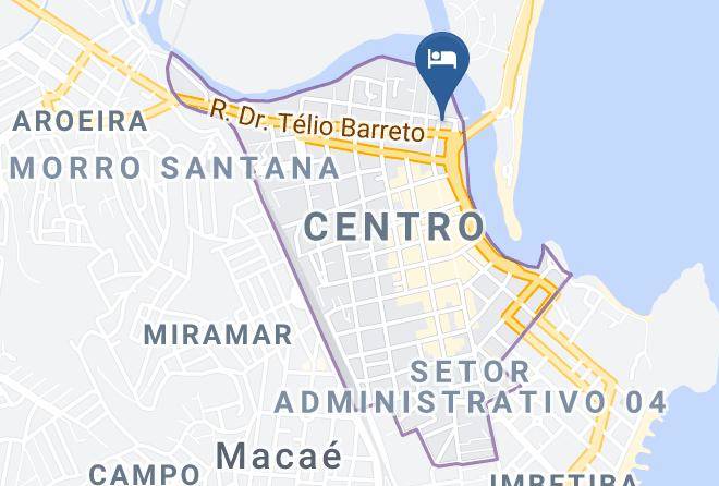 Macae - Hotel Praia Palace Maps