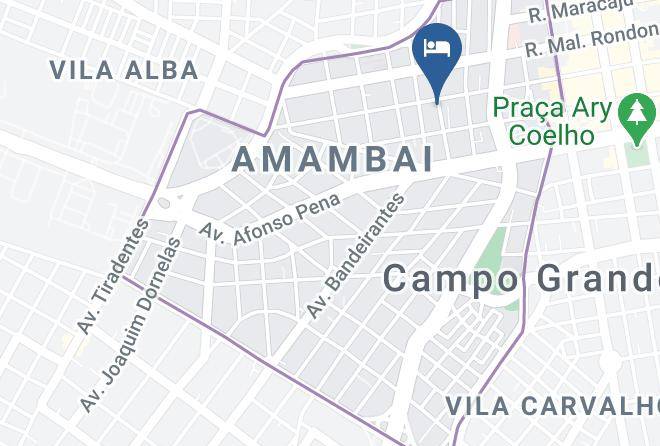 Campo Grande - Hotel Prainha Maps