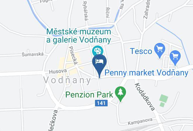 Strakonice - Hotel Prajer Maps