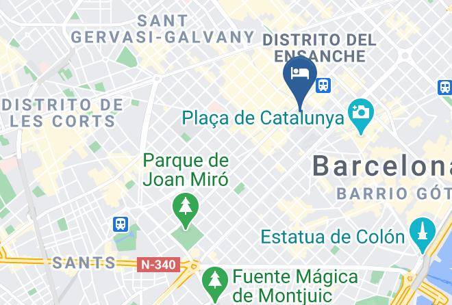Barcelona - Hotel Praktik Vinoteca Maps