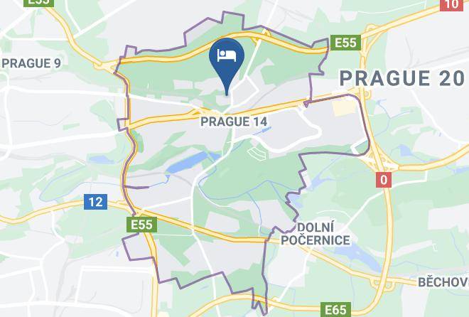 Prague - Hotel Pramen Maps