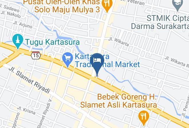 Sukoharjo Regency - Hotel Pramesthi Maps