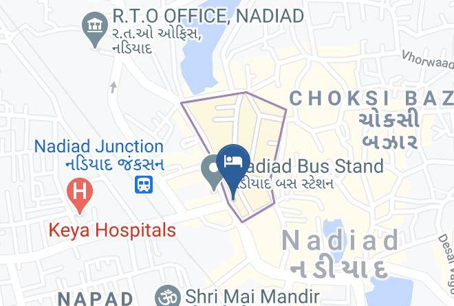 Nadiad - Hotel Pramukh Palace Maps