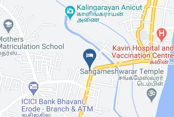 Erode Sub District - Hotel Pranawas Castle Maps