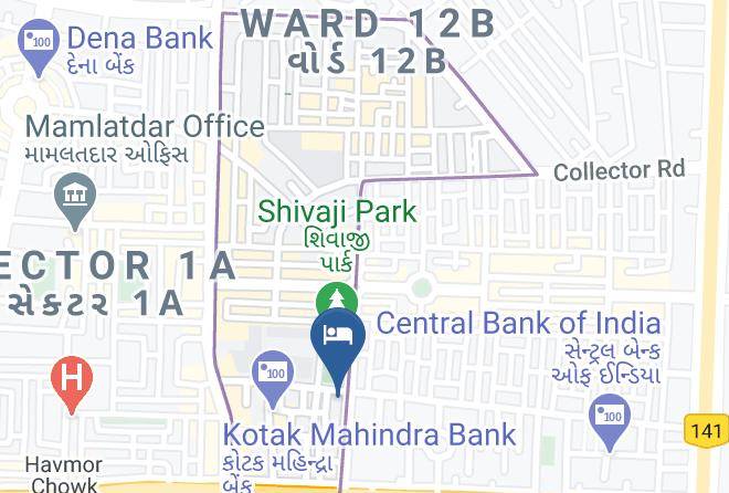 Gandhidham - Hotel Prashant International Maps