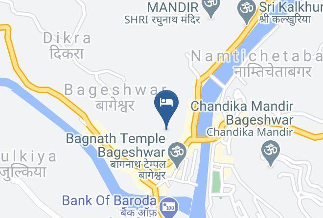 Bageshwar - Hotel Prashant & Resturant Maps