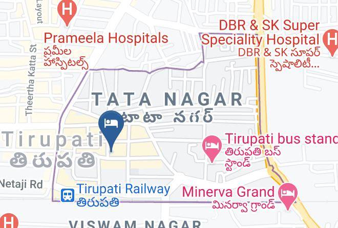 Tirupati - Hotel Prashanth Maps