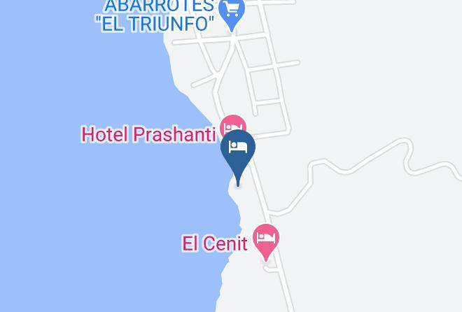 Catemaco - Hotel Prashanti Maps