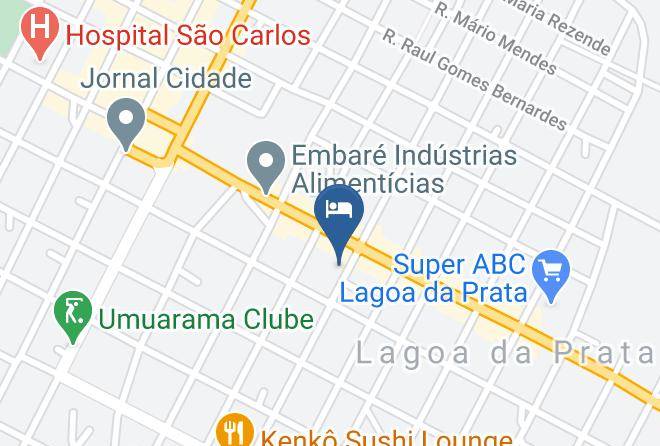 Lagoa Da Prata - Hotel Prata Maps