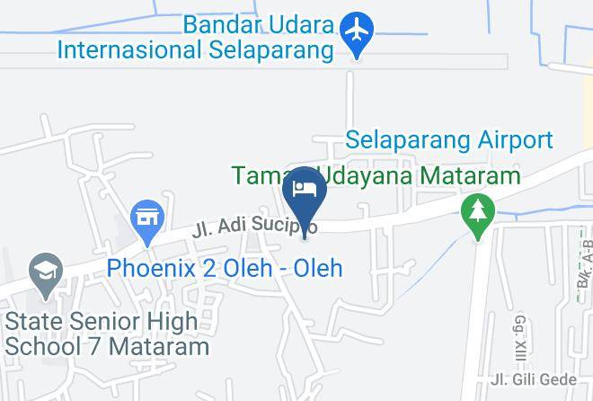 Kota Mataram - Hotel Pratama Maps