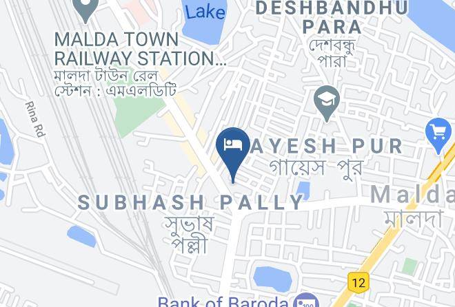 Ingraj Bazar - Hotel Pratapaditya Maps