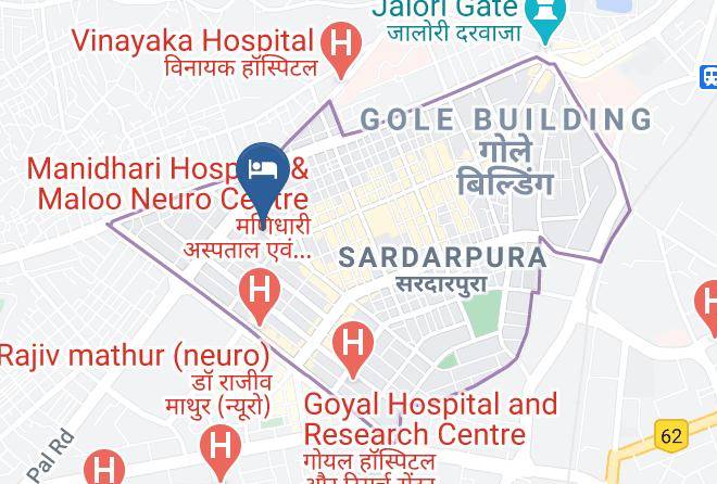 Jodhpur - Hotel Prateek Maps