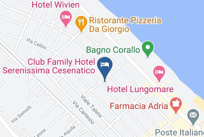 Forli - Hotel Prater Maps