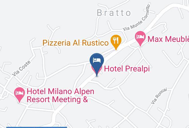 Bergamo - Hotel Prealpi Maps