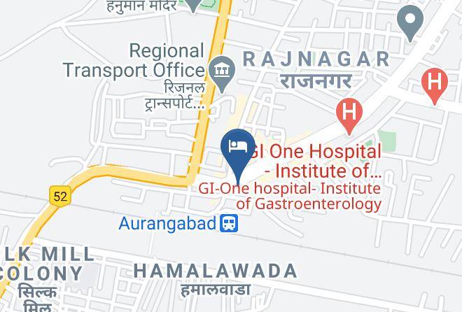Aurangabad - Hotel Preetam Maps