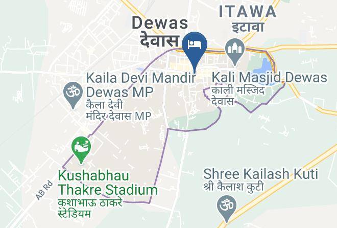 Dewas - Hotel Preeti Maps
