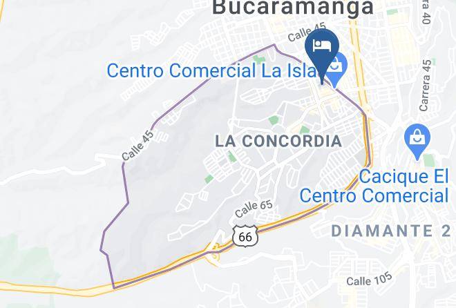 Bucaramanga - Hotel Preferencial Class Maps