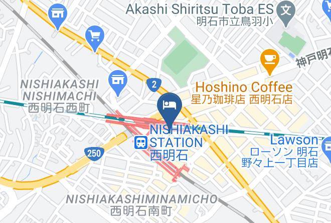 Akashi City - Hotel Prefort Maps