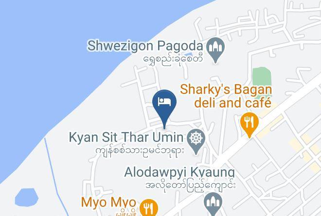 Nyaung U - Hotel Preinmar Bagan Maps