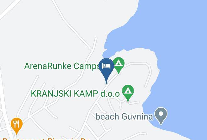 Medulin - Hotel Premantura Resort Maps