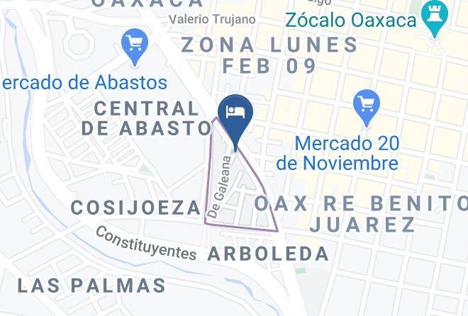 Oaxaca De Juarez - Hotel Premier Maps