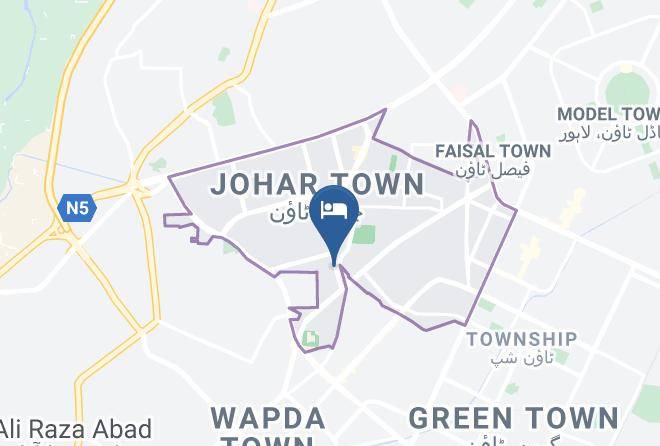Islamabad - Hotel Premier Inn Johar Town Maps