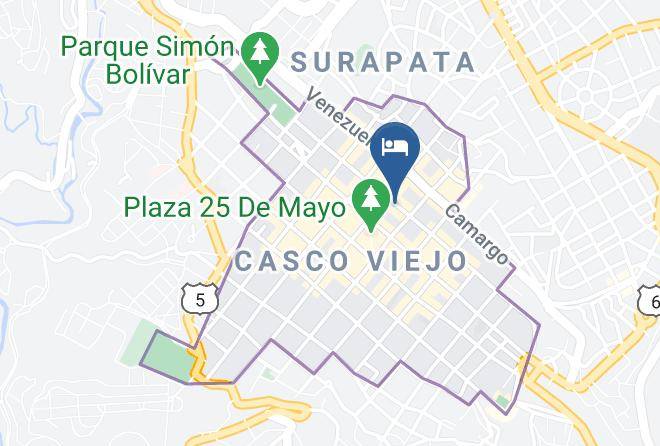 Oropeza - Hotel Premier Maps