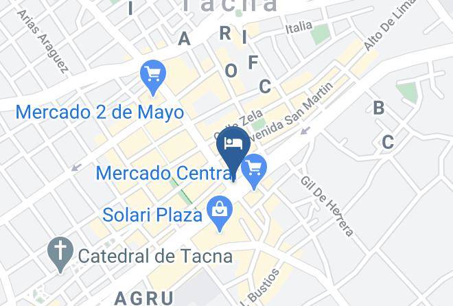 Tacna - Hotel Premier Tacna Maps