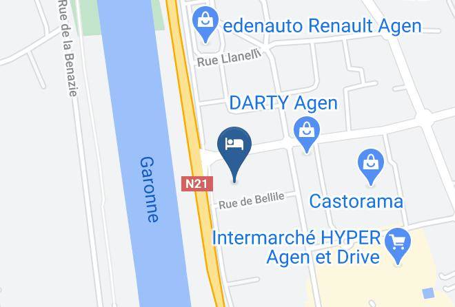 Lot Et Garonne - Hotel Premiere Classe Agen Maps